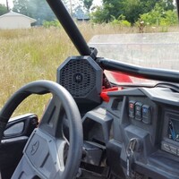 SPEAKER 2014-18 POLARIS RZR - 6.5" ALL-WEATHER UPPER DASH SPEAKER PODS