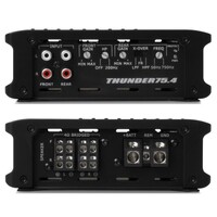 AMPLIFIER 4 CHANNEL AMPLIFIER 100W RMS X 4 @ 2O