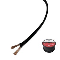 WIRE 12 AWG 2 CONDUCTOR SPEAKER WIRE 250 FT - BLACK