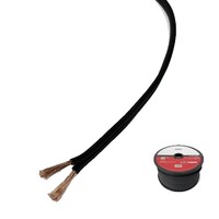 WIRE 16 AWG 2 CONDUCTOR SPEAKER WIRE 500 FT - BLACK
