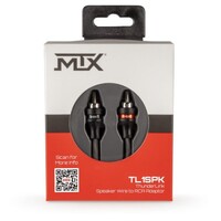 WIRE THUNDERLINK 1-SERIES SPEAKER WIRE TO 2-CHANNEL RCA