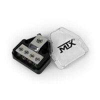 DISTRIBUTION BLOCK, 1 IN (1/0 AWG) - 4 OUT (4 AWG)