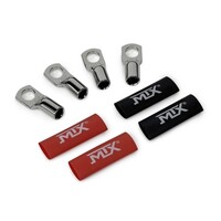 TERMINAL 4 AWG RING TERMINALS - 4 PACK