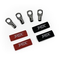 TERMINAL8 AWG RING TERMINALS - 4 PACK