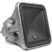 SUBWOOFER 24" THUNDER SQUARE JACKHAMMER SUPER WOOFER, DUAL 2O (4000 W RMS)