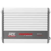 AMPLIFIER MARINE AMPLIFIER, 2CH 200W RMS  @ 2O