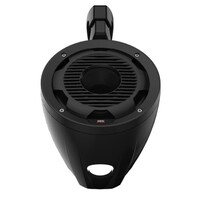 SPEAKER MARINE/POWERSPORTS 8" SPEAKER POD W/ COMPRESSION DRIVER, DOME LIGHT, 150W RMS 4O BLACK