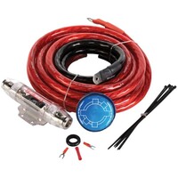 AMPLIFIER KIT ZN3 AMP KIT, 1/0 AWG RED