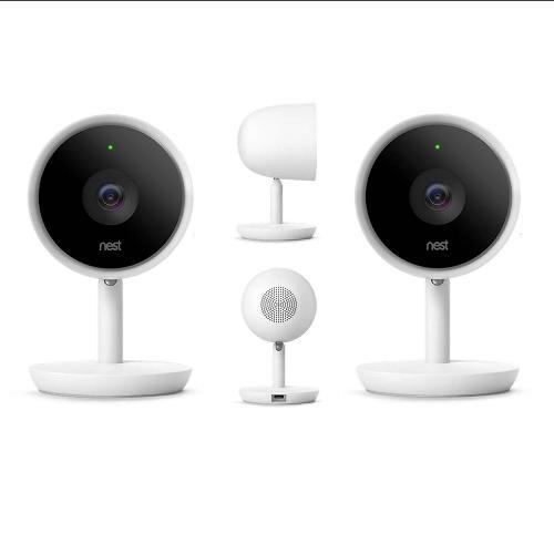 CAMERA NEST CAM IQ INDOOR SECURITY CAMERA  2 PACK