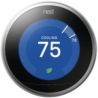THERMOSTAT NEST LEARNING 3RD GEN  - POLISHED STEEL