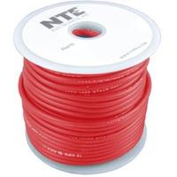TEST LEAD WIRE 18GA 100' RED