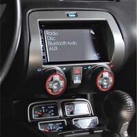 KIT RADIO REPLACEMENT 2010 - 2015 CHEVROLET CAMARO INTEGRATED WITH HVAC KNOBS