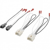 SPEAKER HARNESS BUNDLE FOR SELECT FORD VEHICLES INCLUDES HARNESS PAIR FOR MIDRANGE & TWEETER FITS FR