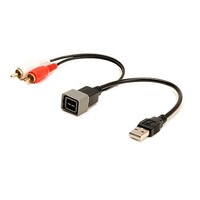 CABLE RETENTION USB PORT FOR NISSAN VEHICLES 2011 AND NEWER W/ 8 PIN CONNECTOR