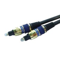 CABLE OPTICAL TOSLINK/TOSLINK M/M 15 FEET LIGHTED