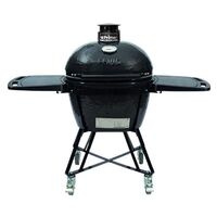 GRILL CHARCOAL OVAL LARGE  ALL-IN-ONE (HEAVY-DUTY STAND, SIDE SHELVES, ASH TOOL AND GRATE LIFTER)