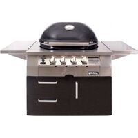GAS GRILL OVAL X-LARGE  21,000 BTU - CART-MOUNTED