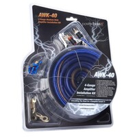 KIT 4 Gauge A/S Complete Amplifier Wiring Kit