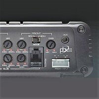 Amplifier 100Watt x 4 (4 ohm) + 500Watt x 1 (2 ohm) Full Range Digital Amp.