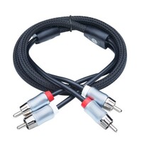 Connector 3' Premium OFC Twisted RCA Interconnect Cable