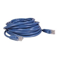 CABLE CAT#5E 75FT BLUE SNAGLESS