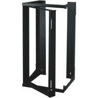 RACK WALL OPEN FRAME SWING-OUT / TAPPED 18” DEEP