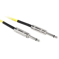 CABLE 1/4" TO 1/4" GUITAR 20' YELLOW