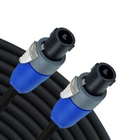 CABLE SPEAKER NEUTRIK 2 POLE BOTH ENDS 14GA 3'