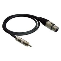 CABLE XLR FEMALE TO RCA MALE 6 FOOT