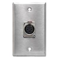 WALL PLATE WITH 1/4" MONO JACK