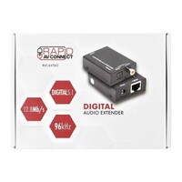 EXTENDER DIGITAL AUDIO (OPTICAL/COAX) OVER CAT5/6 TO 990FT