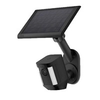 MOUNT FOR CAMERA AND SOLAR PANEL - BLACK