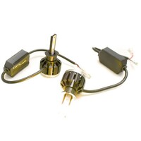 KIT LED CONVERSION MICRO-FITMENT 880 TRIO-GOLD SERIES 3K 5K & 6K SWITCHBACK 2200-4000 LUX