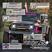 DISPLAY GRAPHICAL 23X23 HANGING SLAT WALL FOR JEEP (NO POWER)