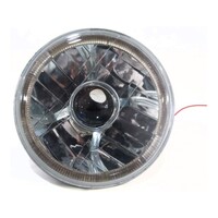 HEADLIGHT 5.75" PROJECTOR AND WHITE HALO