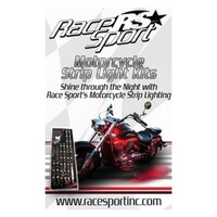 LIGHT KIT MOTORCYCLE 6-STRIP RGB LED W/REM