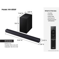 SOUNDBAR 2.1 BLUETOOTH 410 W RMS DOLBY 2-CH DTS VIRTUAL:X SURROUND SOUND, DOBY ATMOS (2025)