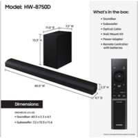 SOUNDBAR B-SERIES 5.1 DTS VIRTUAL:X WITH BASS BOOST