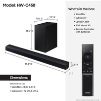 SOUNDBAR 2.1 CH BLUETOOTH 300 W RMS ALEXA WALL MOUNTABLE DTS VIRTUAL:X