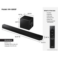 SOUNDBAR 5.1.2 BLUETOOTH BIXBY ALEXA DOLBY ATMOS DOLBY DIGITAL 5.1 DTS:X (2025)