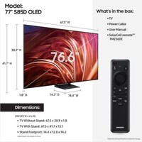 TV 77" S85D SERIES OLED 4K UHDTV SMART 2024