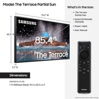 TV 85" OUTDOOR TERRACE LST7C SERIES 4K PARTIAL SUN QLED 2024