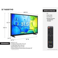 TV 32" F600F SMART LCD FHD LED 1920X1080 60HZ 2025