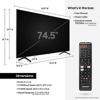 TV 75IN 7000 FLAT 4K UHD SMARTTV