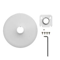 MOUNT KIT - 1.5" POLE MOUNTING ACCESSORY KIT FOR MXA901-R MICROPHONES, WHITE