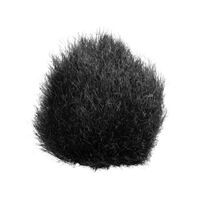 ACCESSORY LAV FURRY WINDSCREEN -BLACK