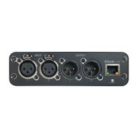 INTERFACE 2 CH IN/2 CH OUT - DANTE, 1/3 RU XLR