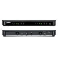WIRELESS SYSTEM DUAL RECEIVER W/CVL LAPEL AND PG58 HANDHELD
