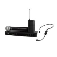 WIRELESS SYSTEM DUAL RECEIVER  W/PGA31 HEADWORN MIC AND PG58 HANDHELD
