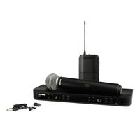 WIRELESS SYSTEM BLX1288 COMBO W/WL185 LAPEL AND SM58 HANDHELD